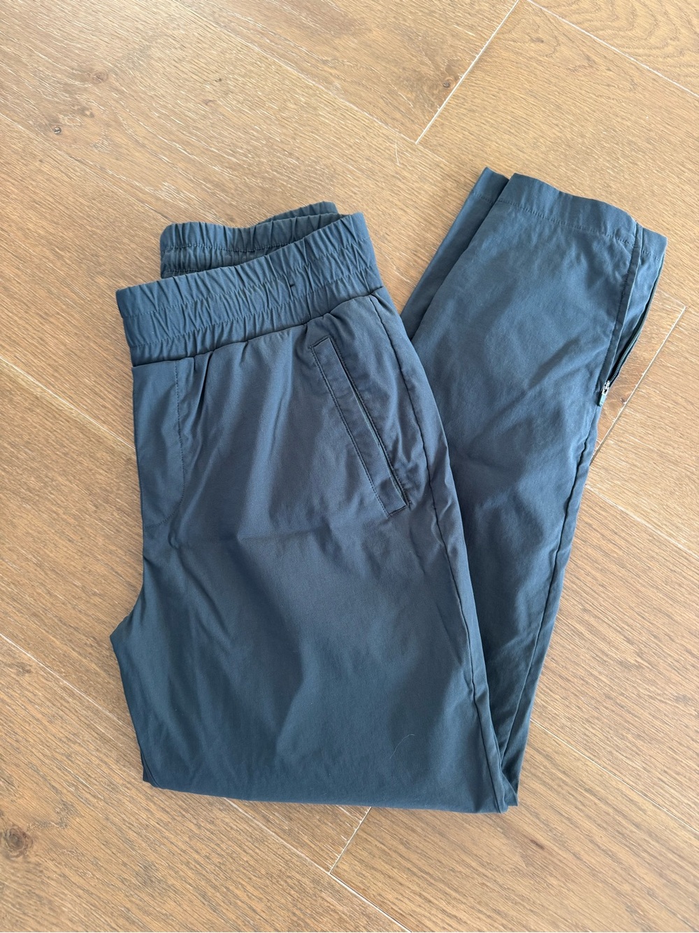 MODERN AMBITION High Rise Stretch Pants (Blue)